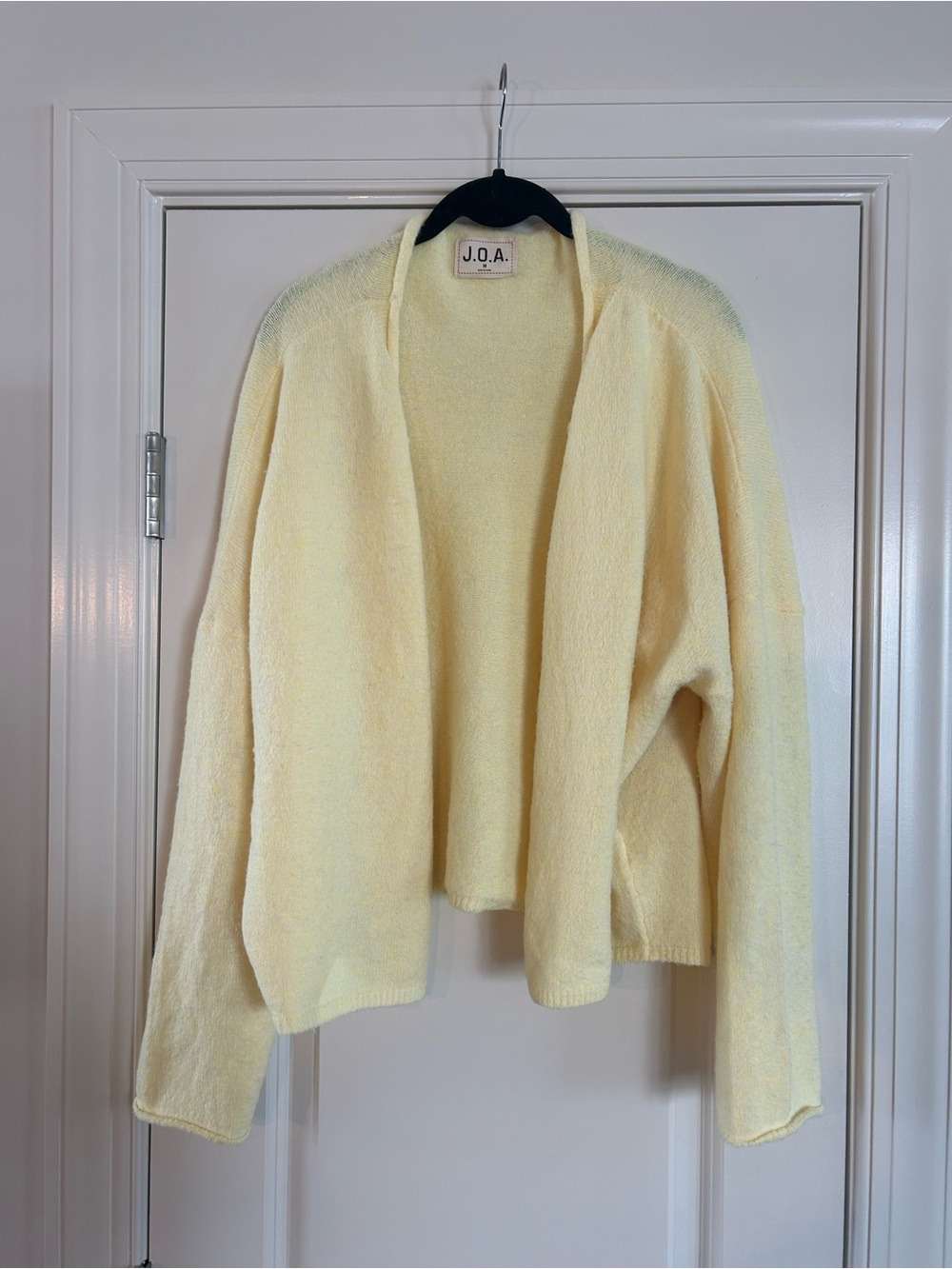 Butter yellow cardigan